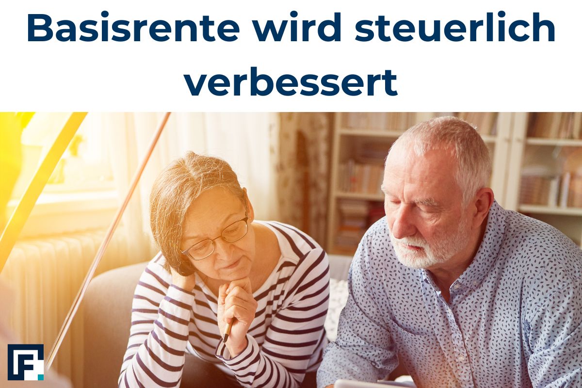 steuerbegünstigte Auszahlung Basisrente / Rüruprente verlängert